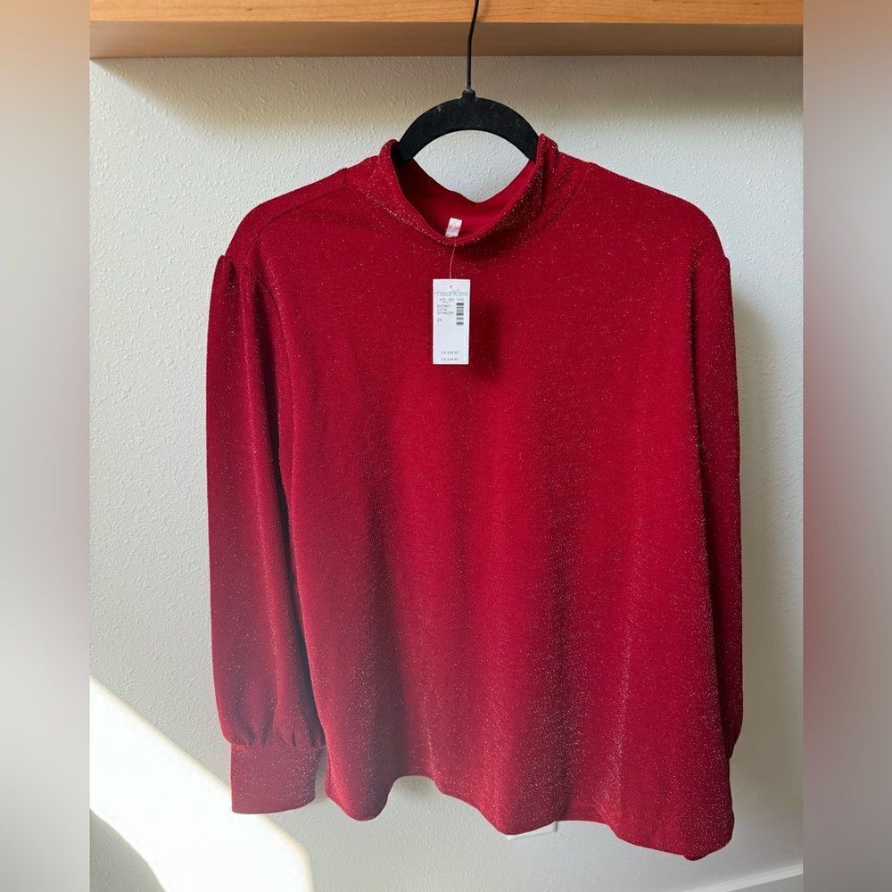 NEW WITH TAGS WOMENS PLUS SIZE MAURICES TOP SIZE 2X